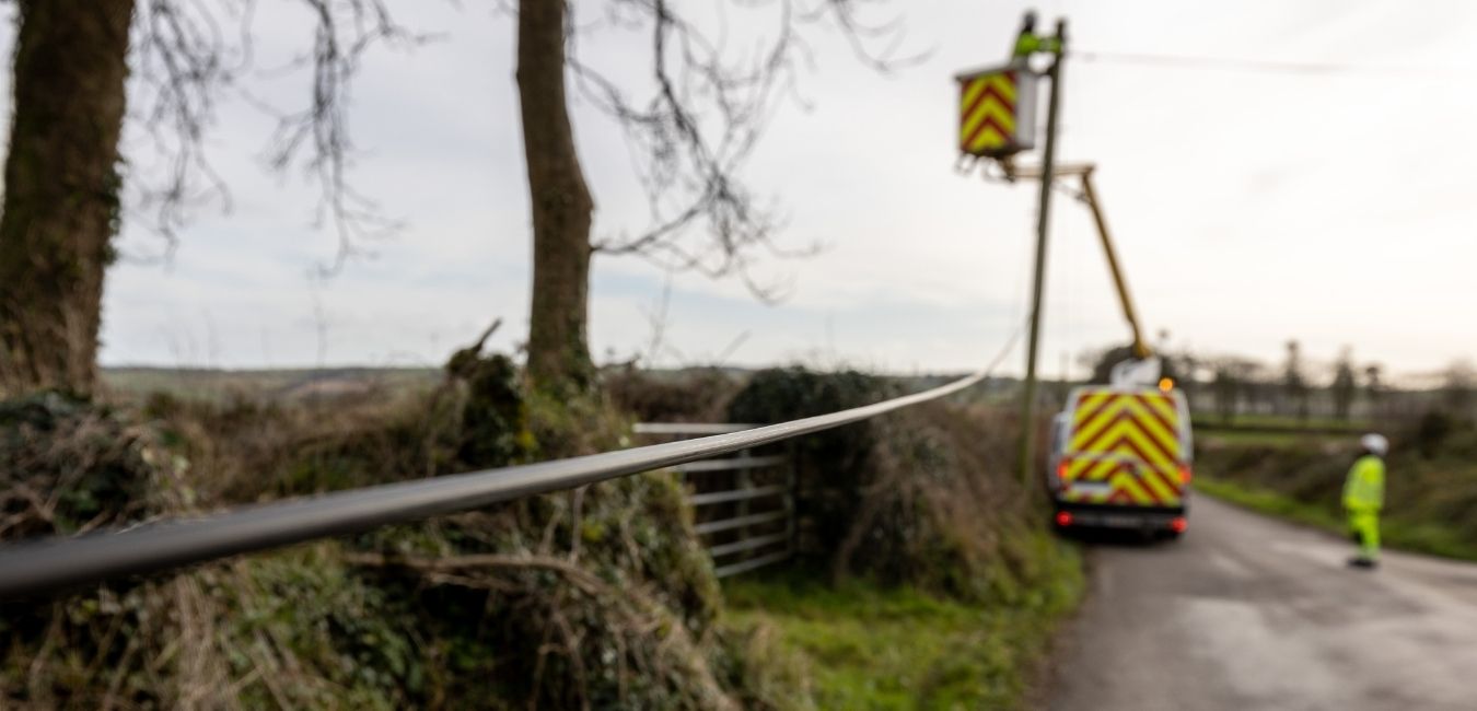 High speed connectivity on the way as 4,100 premises in Mullingar see build works underway.