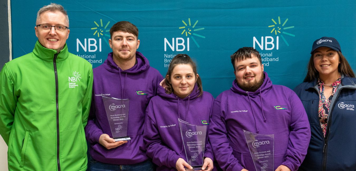 Clonakilty Agricultural College win NBI Farm Technology Award in Macra & Teagasc Ag College’s Day